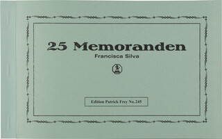 25 Memoranden 25 Memoranden – book cover closed